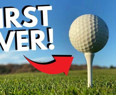 THE FIRST EVER STRAIGHT FLYING UNPAINTED GOLF BALL!?... IT WORKED!