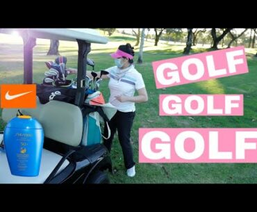 GOLF LANG NG GOLF KAHIT WALANG MGA CADDIE | DAISY REYES | ALABANG COUNTRY CLUB | SHISEIDO SUNSCREEN