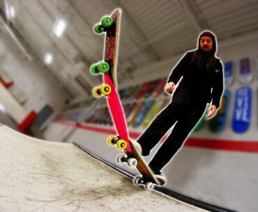 SKETCHIEST SKATEBOARD AT THE SKATEPARK!