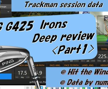 [English version][PING G425 Iron] Deep Review PART1: Hit the window/ By numbers