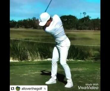 Camilo Villegas slow motion golf swing motivation! #Bestgolfswings #alloverthegolf