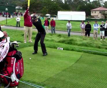 Golf Swing of Camilo Villegas at the US Open in Pebble Beach 2010