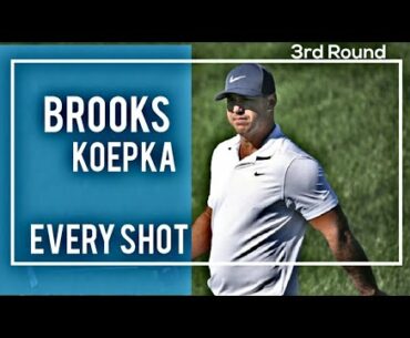 Brooks Koepka   Cj Cup 2020   PGA Tour   Every Shot Third Round