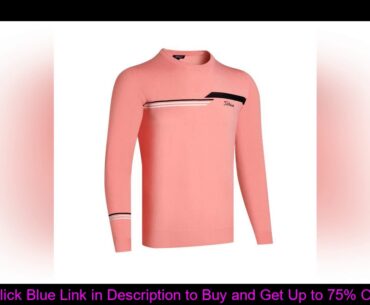 Golf Long Sleeve Men's Warm Knitted Sweater Autumn Winter 2020 New Clothing