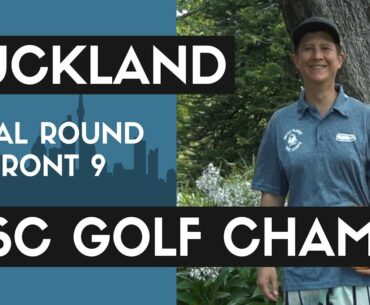 Auckland Disc Golf Championships - Final Round - Front 9