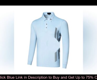 Autumn 2020 New sports polo-shirt golf long sleeves