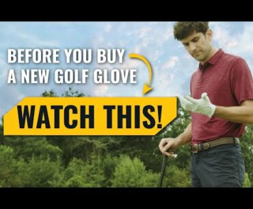 Ever feel like there’s a whole in your game? It’s time to rethink your golf glove.