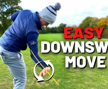 The downswing is SO MUCH EASIER when you do this!!