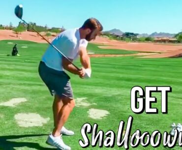 Get a Shallower Golf Swing - 3 Ways Dustin Johnson Shallows the Golf Club