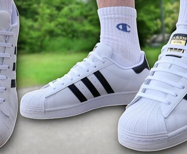 How To BAR LACE Adidas Superstar (THE BEST WAY!!)
