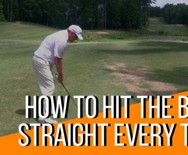 How To Hit The Ball Straight Every Time - Tyler Dice Golf