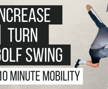 Increase Turn in Your Golf Swing [10 Minute Mobility for Golfers] Macro Golf