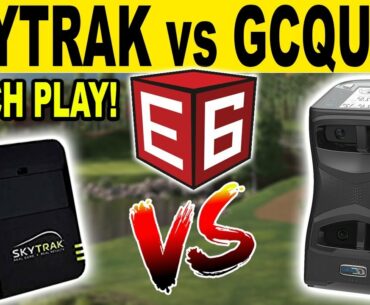 SKYTRAK vs GCQUAD - E6 Connect Golf Simulator Match Play! (Torrey Pines)