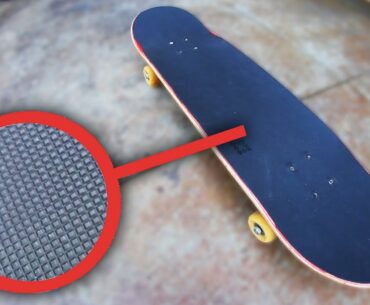 SKATEBOARDING WITH RUBBER GRIPTAPE?!