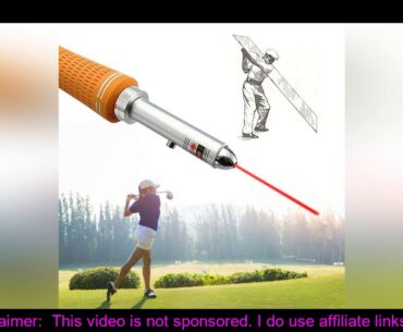 Golf Swing Corrector Laser Plane Trainer Golf Swing-Plane Training Aid Golf Pointer Laser Spot Dire