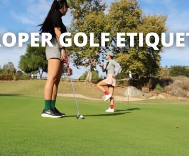 Golf Course Etiquette - Unspoken Rules of Golf