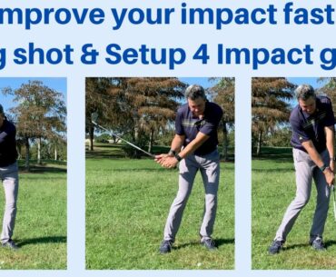 Improve your impact fast with Lag Shot Golf & Setup 4 Impact