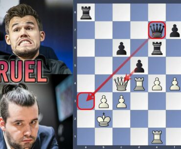 Cruel click of FATE | Nepomniachtchi vs Carlsen | Skilling Open 2020