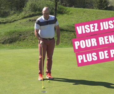 Comment bien putter au golf en jouant les pentes