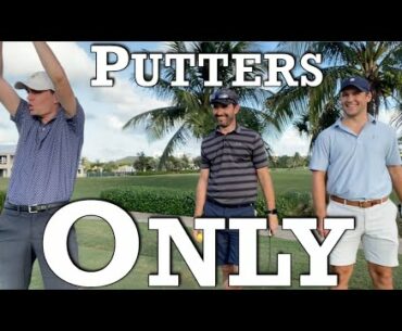 One Club Challenge - Putters ONLY!! | Presented by Hosel Rocket Golf Club