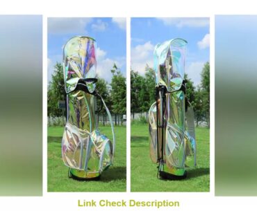 PGM 2020 New Style Golf Rack Bag Waterproof Women's Lightweight Support Bag Colorful Transparent Ca