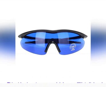 Retro Golf Ball Finder Glasses Professional Lenses Locating Eye Protection Blue Lens Sports Golf Fi