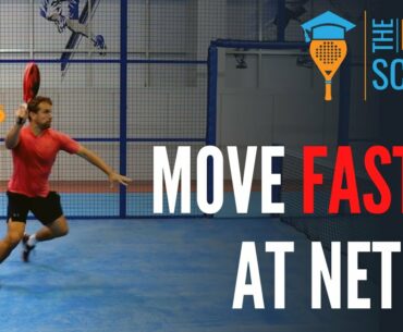 How to MOVE FASTER at Net! Padel Tips!