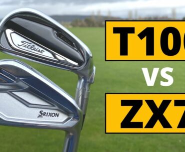 UNDERDOG VS HEAVYWEIGHT - Srixon ZX7 Iron v Titleist T100 Iron