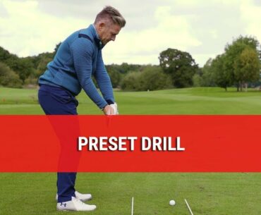 Wrist Hinge In Golf Swing - The Preset Wrist Drill