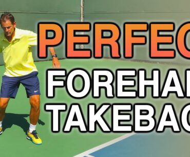 How To Find The PERFECT Forehand Backswing/Take Back | Tennis Forehand