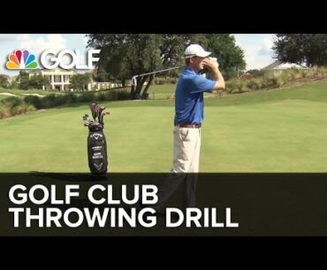 Golf Club Throwing Drill - SwingFix | Golf Channel