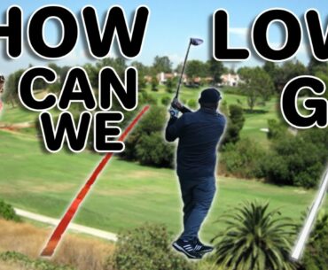 How LOW Can We Go. Back 9 @ Fullerton Golf Course| BROchacho GOLF