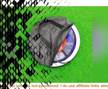 Golf Pop UP Indoor Outdoor Chipping Pitching Cages Mats Practice Easy Net Golf Training Aids Metal