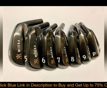 TopRATED MiURA Limited Forged Irons MiURA Golf Iron Set MiURA Golf Clubs 4-9P(7PCS) Steel/Graphite