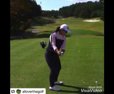 Sei Young Kim slow motion golf swing. Driver . #bestgolfswings #alloverthegolf