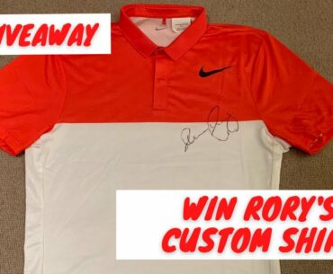 Golf Show | Win Rory McIlroy's signed Nike golf shirt | 1K Giveaway | Golf Show