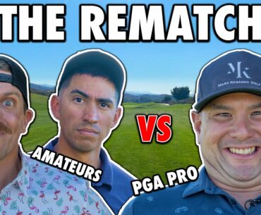 The Rematch Everyone Wanted! | PGA Pro vs 2 Amateurs | Exp Golf