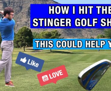 The Tiger Woods STINGER Golf Shot - Learn To Play It!