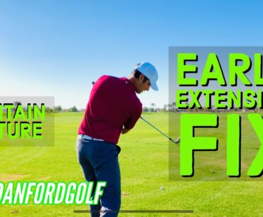 EARLY EXTENSION FIX || MAINTAIN POSTURE || Danford Golf