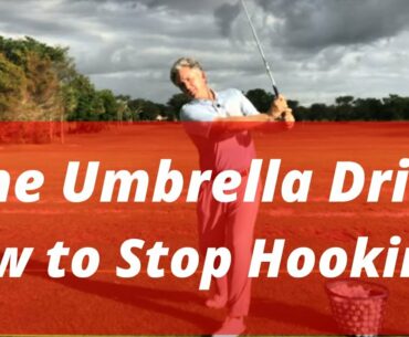 The Umbrella Drill! How to Stop the Hook! PGA Golf Professional Jess Frank