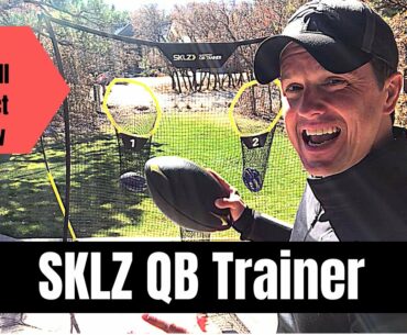 Flag Football Product Review | SKLZ Quickster QB Trainer | Quarterback Accuracy| Youth Flag Football