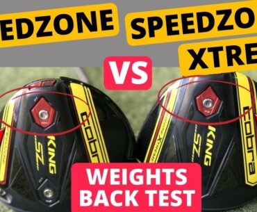 Is It The Same Driver? Cobra SpeedZone VS SpeedZone Xtreme Weights Back Test