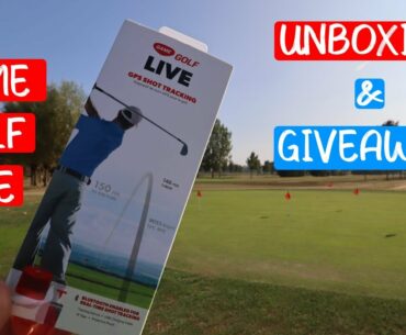 GAME GOLF LIVE Unboxing & Giveaway | GPS Shot Tracking device