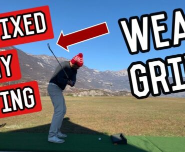 I fixed my swing | WEAK GRIP