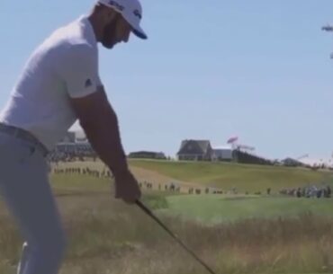 Raw Footage Dustin Johnson Driver At Shinnecock Hills