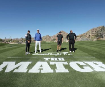 Stephen Curry & Peyton Manning vs. Phil Mickelson & Chuck (FULL RECAP) | Capital One’s The Match