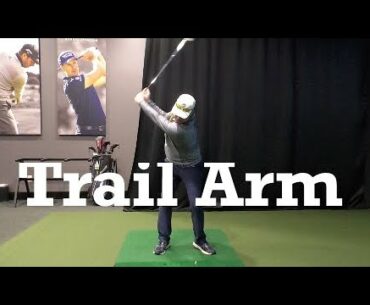 Golf Swing Bends in the Trail Arm - IMPACT SNAP