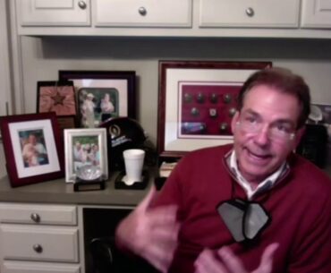 Nick Saban talks COVID symptoms, missing the Iron Bowl on his radio show