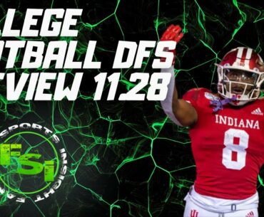 College Football DFS Draftkings Preview - 11.28