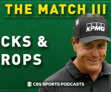The Match III Preview - Phil & Barkley vs Peyton & Steph | The First Cut Golf Podcast